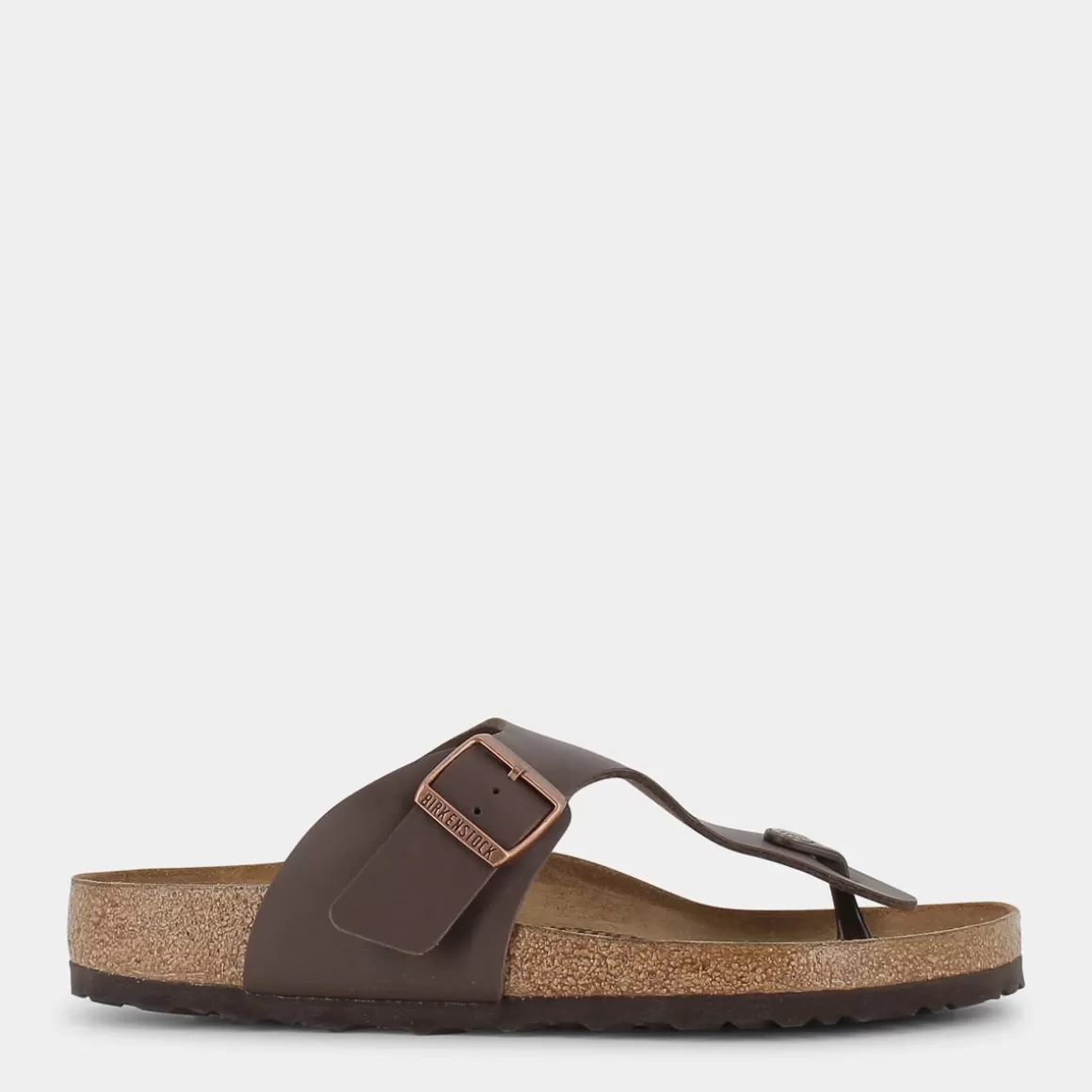 Outlet BIRKENSTOCK 044701 Ramses Dark Brown - Infradito Marrone