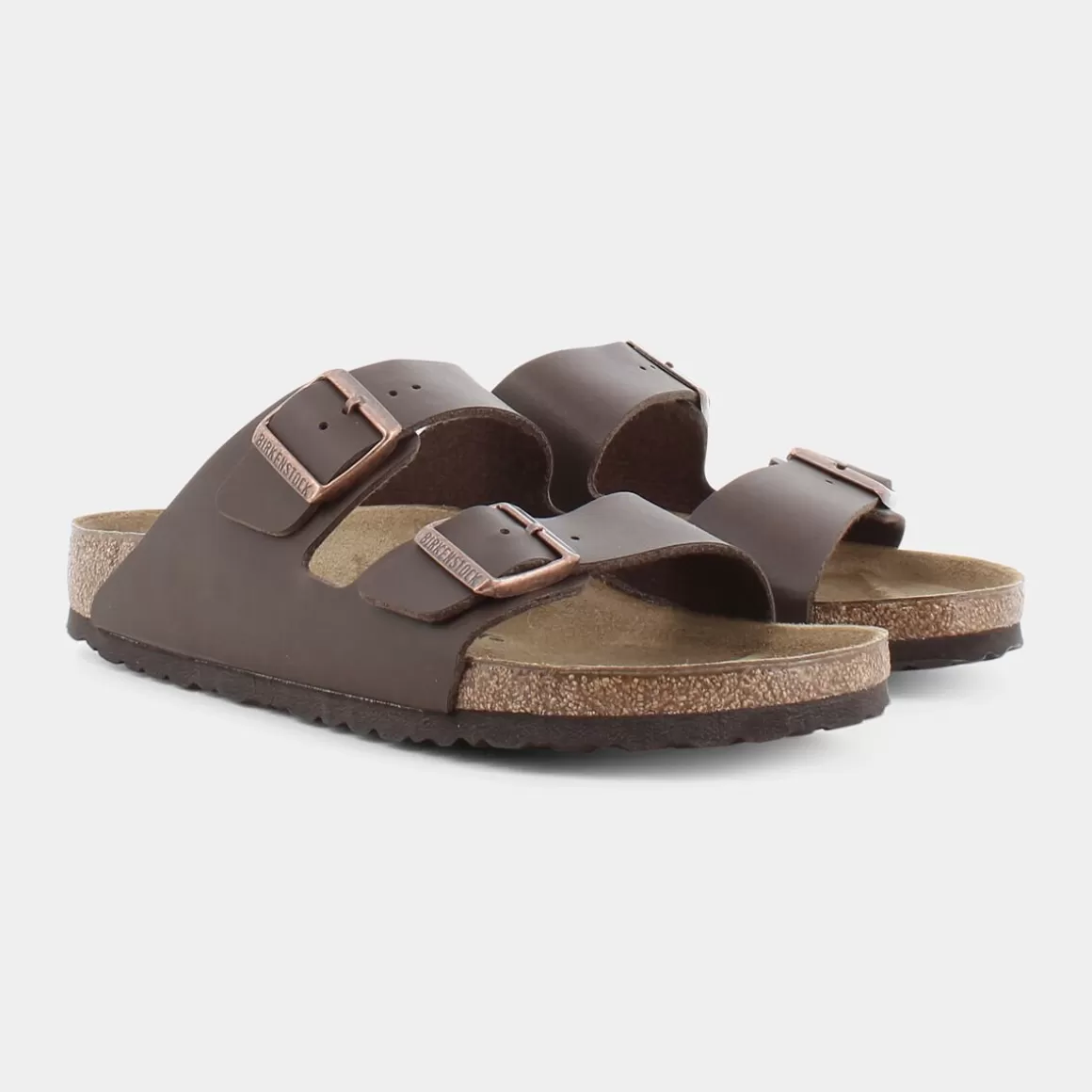 Best BIRKENSTOCK 051703 Arizona Dark Brown - Sandali Marrone