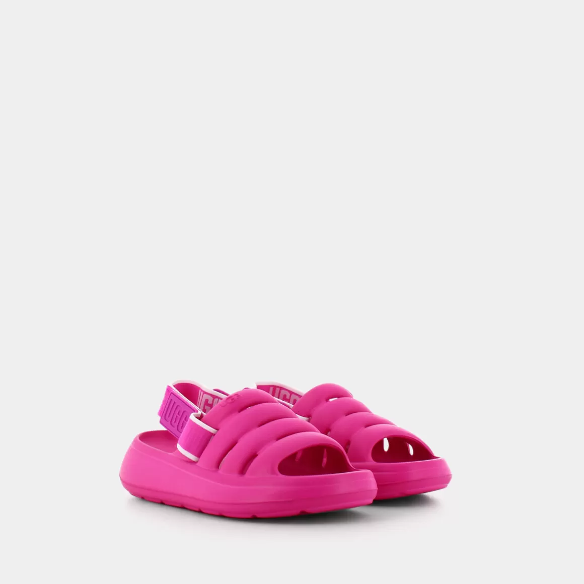 Discount UGG 1126811 Sport Yeah Fuxia - Ciabatte Rosa