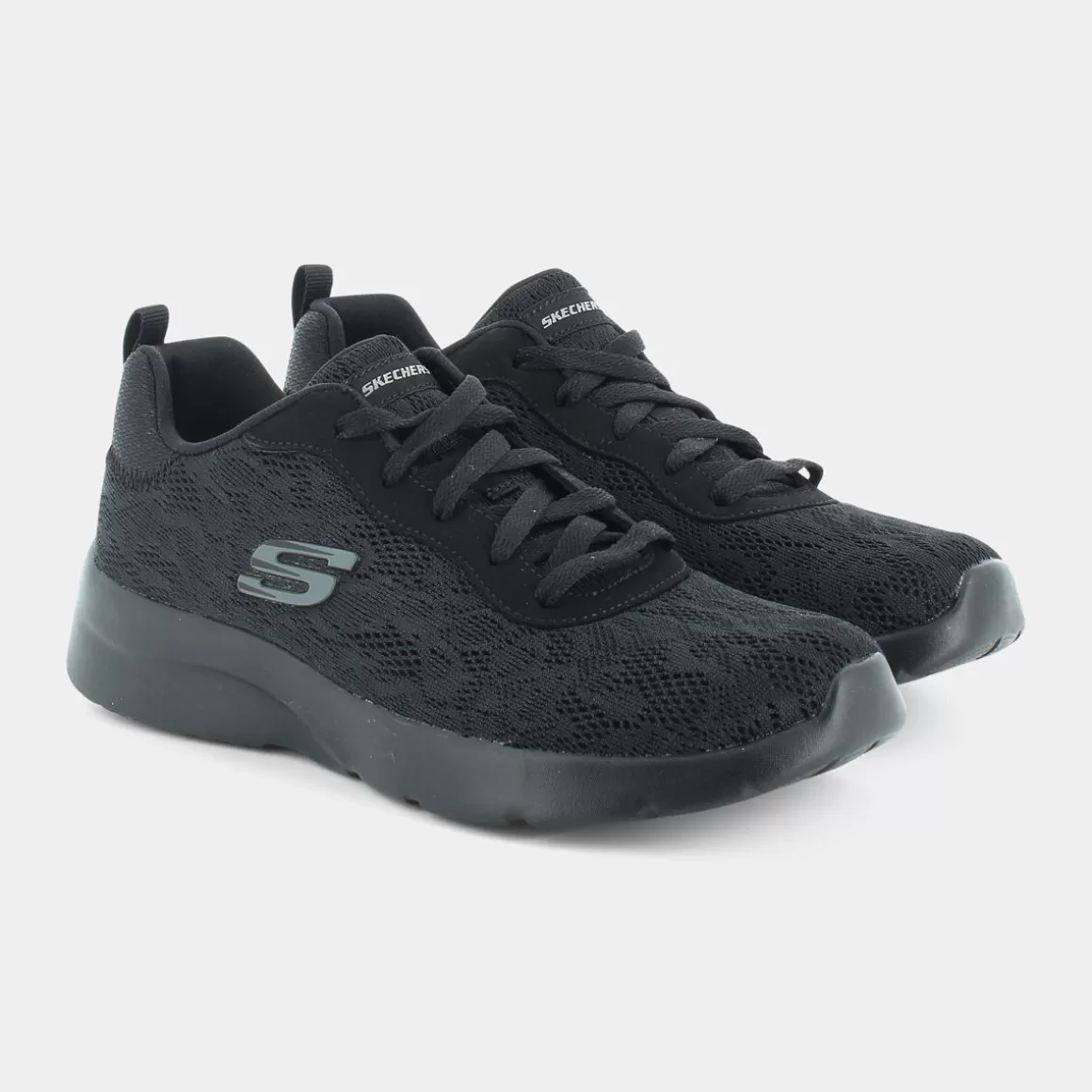 Shop SKECHERS 12963 Dynamight 2.0 Black Mesh/ - Sportive Nero