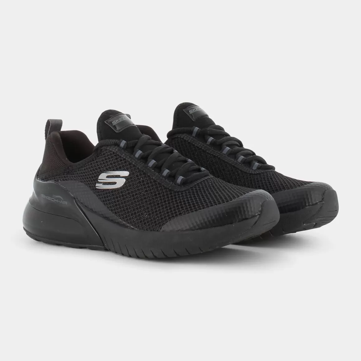 Shop SKECHERS 13276 Air Stratus Black Mesh / Hot Melt / - Sportive Nero