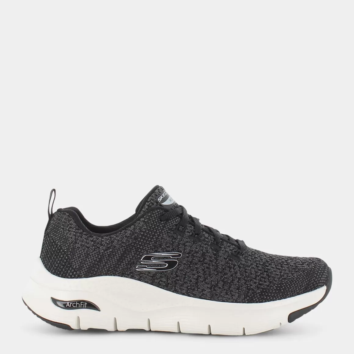 Sale SKECHERS 149058 Infinit Adventure Black Knit Mesh / White - Sportive Nero