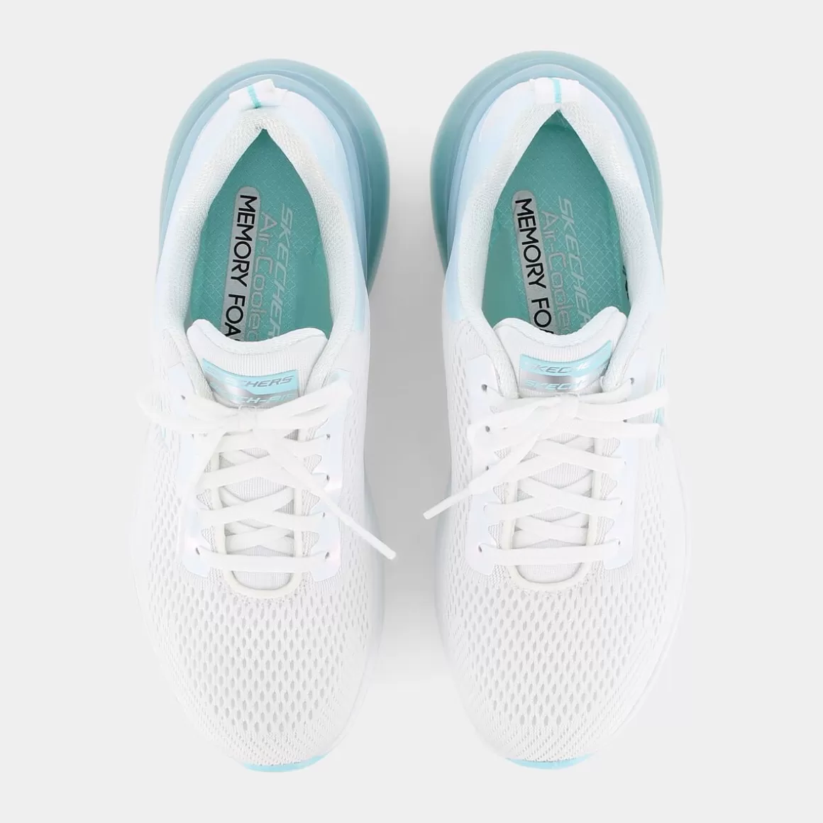 Cheap SKECHERS 149123 Air Stratus White / Light Blue Iridescent / White - Sportive Bianco