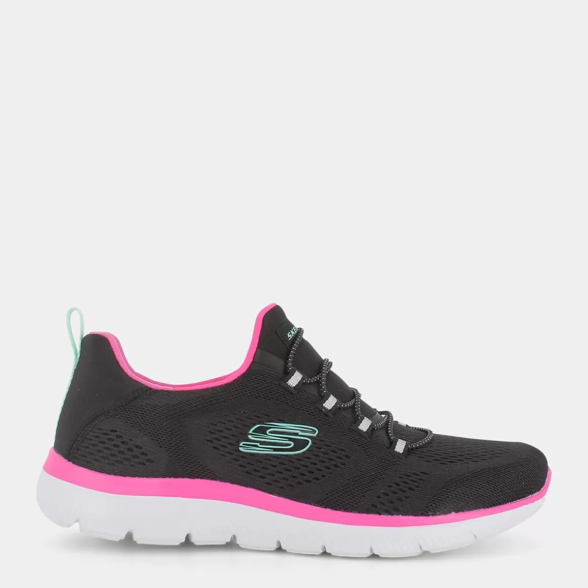 Best SKECHERS 149523 Summits Black Mesh/Hot Pink - Sportive Nero