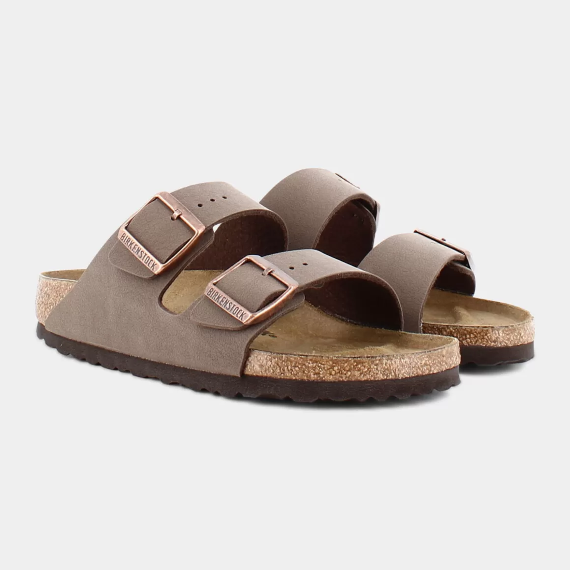 Cheap BIRKENSTOCK 151183 Arizona Black, Birko Flor Mocca - Sandali Marrone