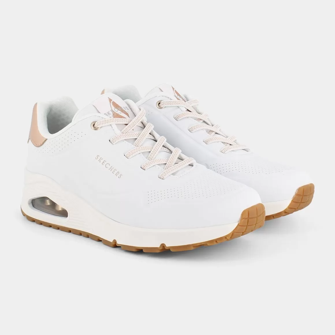 Sale SKECHERS 155196 Tasha White / Rose Gold - Sportive Bianco