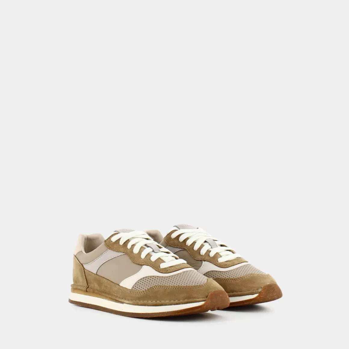 Discount CLARKS 170033 Craftrun Tor Sneakers Beige