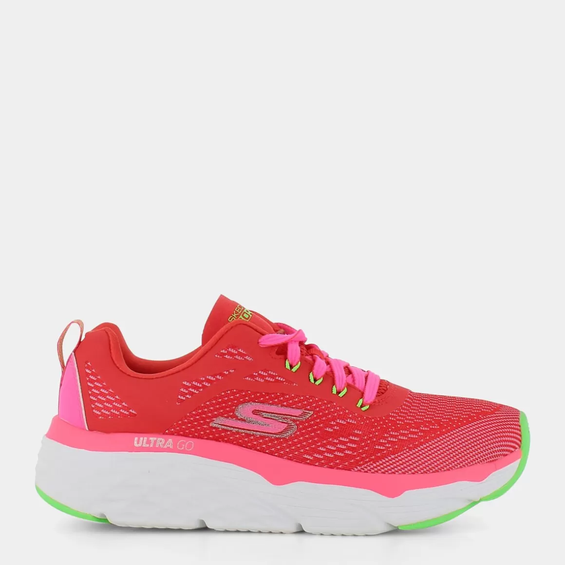 Flash Sale SKECHERS 17694 Max Cushioning Elite Red /Pink - Sportive Rosso