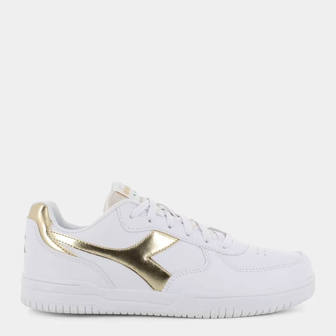 Sale DIADORA 178641 Raptor Low Metallic Satin Wn Sportive Bianco