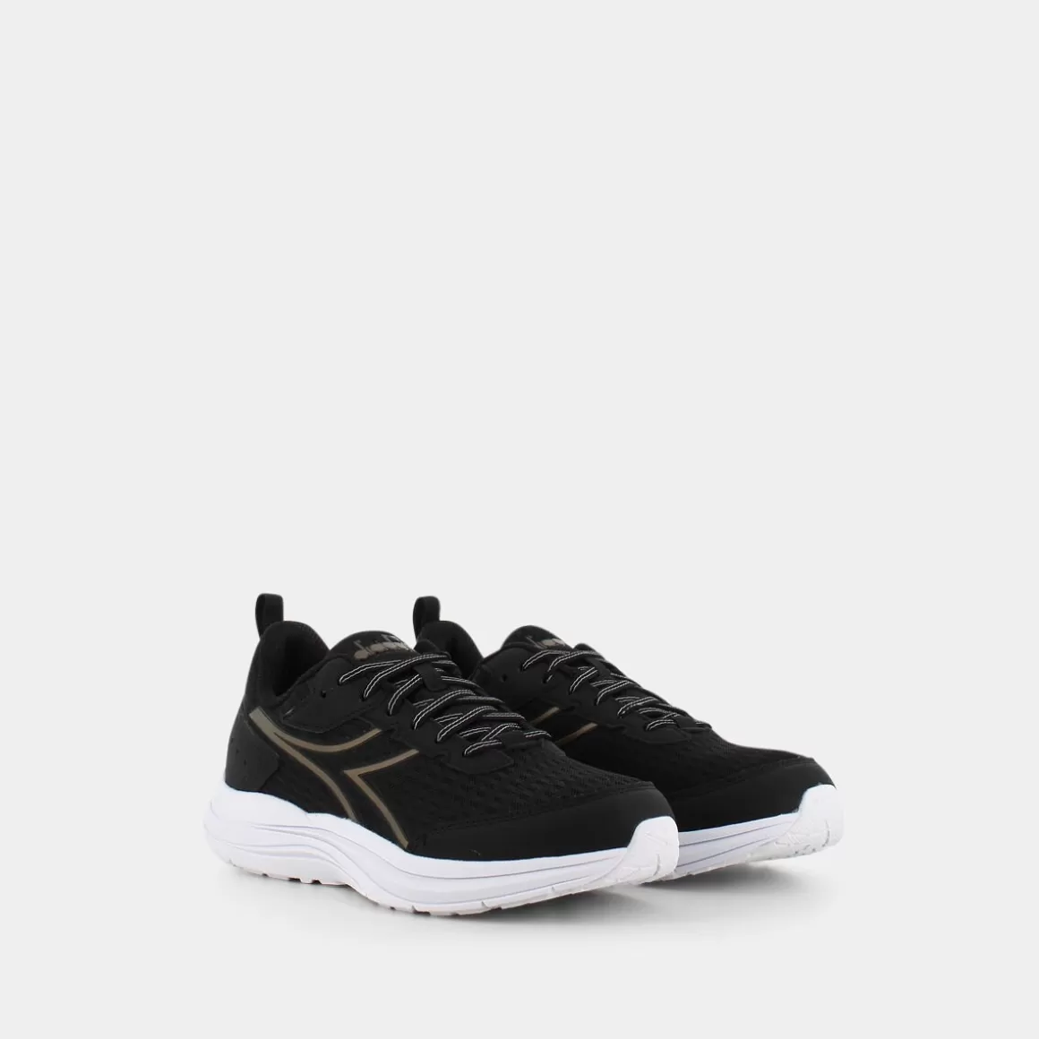 New DIADORA 179066 Snipe W Black/Gold/White - Sportive Nero