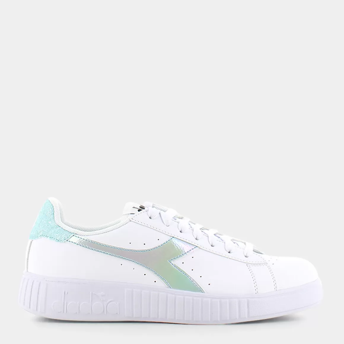 Hot DIADORA 179556 Step P Shimmer White/Air Blue - Sportive Bianco