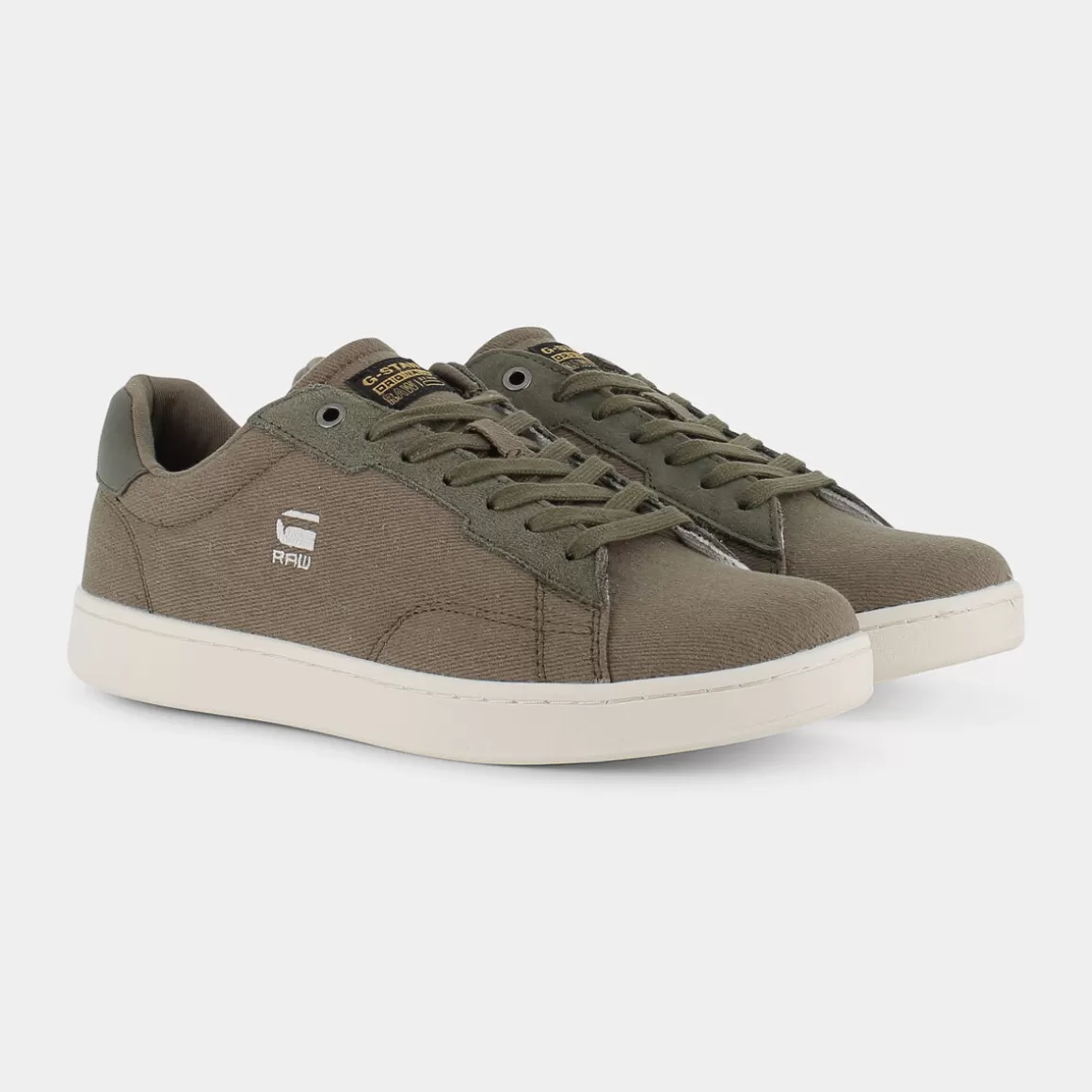 Sale G STAR 2212002514 Cadet Cvs M Olive - Sneakers Verde