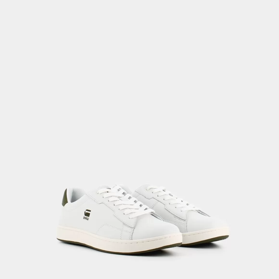 Fashion G STAR 2212 002512 Cadet Pop White/Olive - Sneakers Bianco