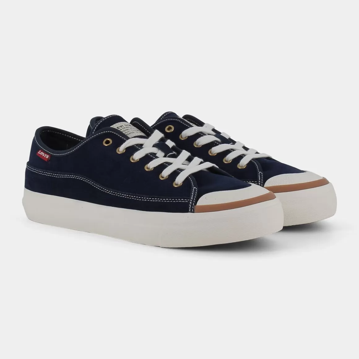 Online LEVI'S 233006-709 Square Sneakers Blu