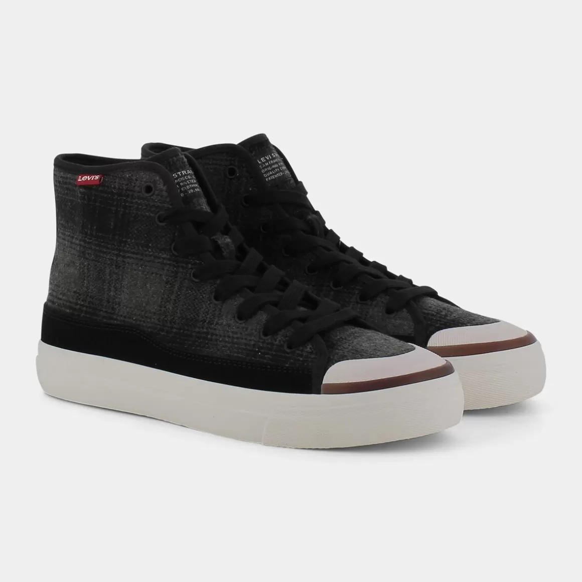 Online LEVI'S 233007-918 Square Sneakers Nero