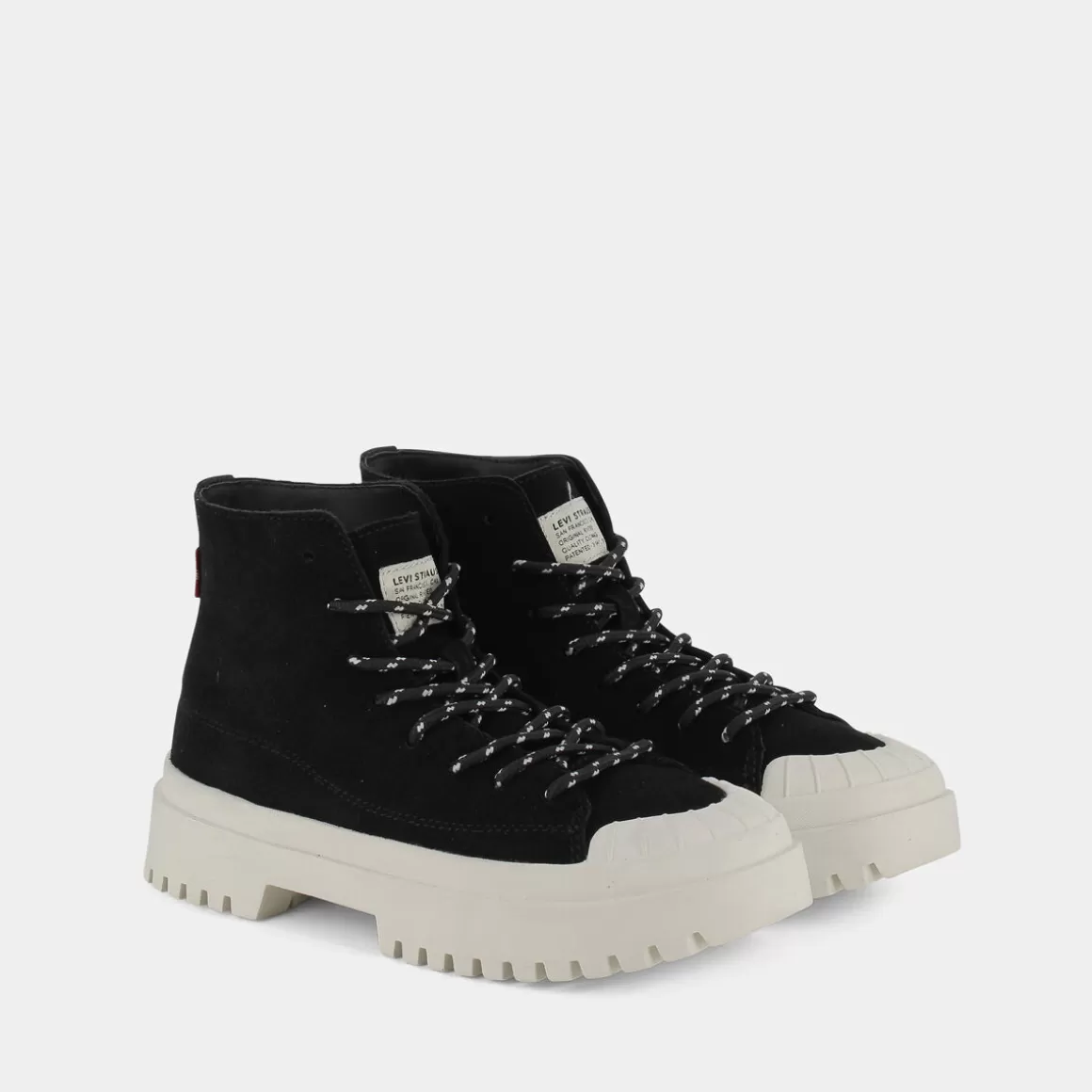 Shop LEVI'S 234707-709 Patton S Black - Sneakers Nero