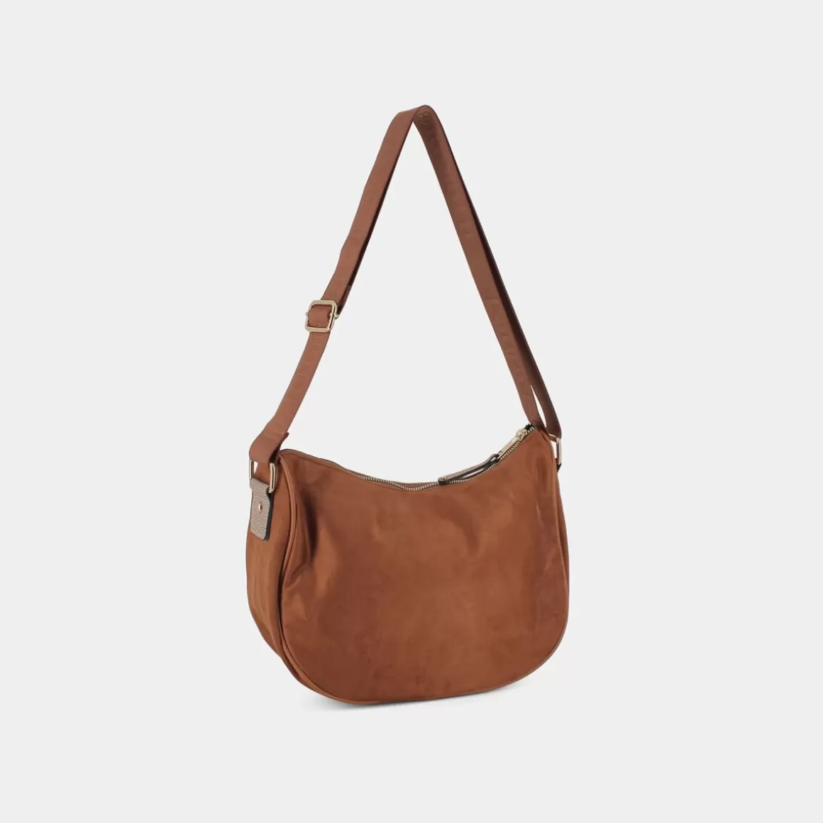 Shop LAURA BIAGIOTTI 23W102-1A Rebelan Cognac - Tracolle Marrone