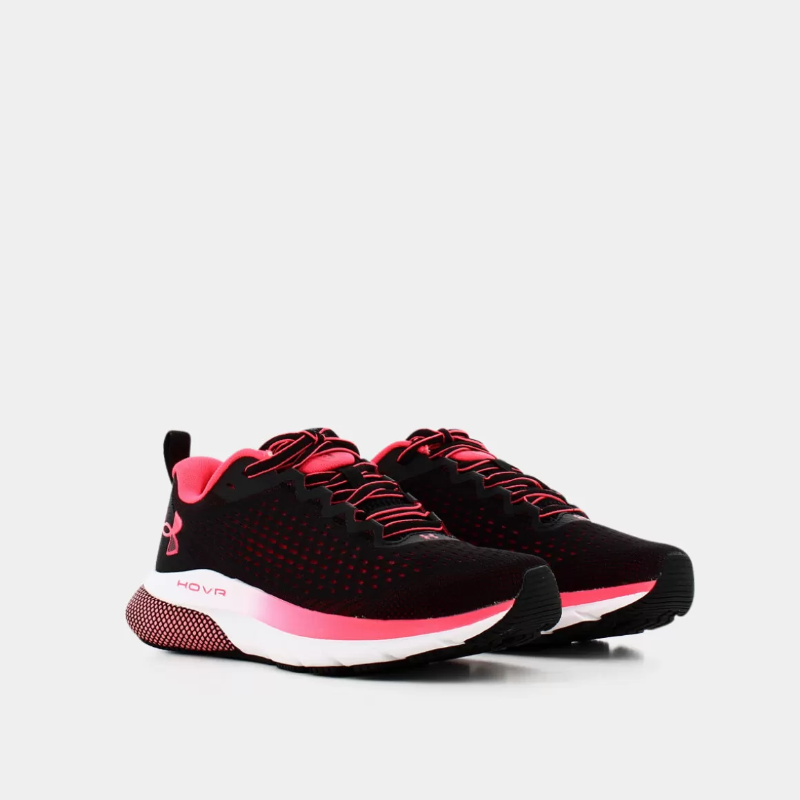 Fashion UNDER ARMOUR 3025425 Hovr Turbulence Black / Pink Shock - Sportive Nero