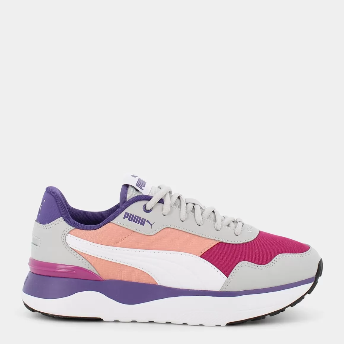 Online PUMA 380729 R78 Voyage Gray Violet- White-Prism Violet - Sportive Multicolor