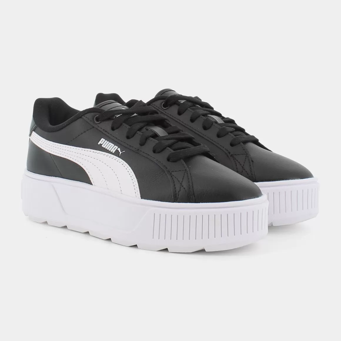 Best Sale PUMA 384615 Karmen Shine Black- White - Sportive Nero