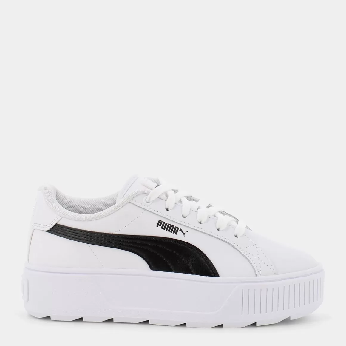 Outlet PUMA 384615 Karmen Shine White- Black - Sportive Bianco