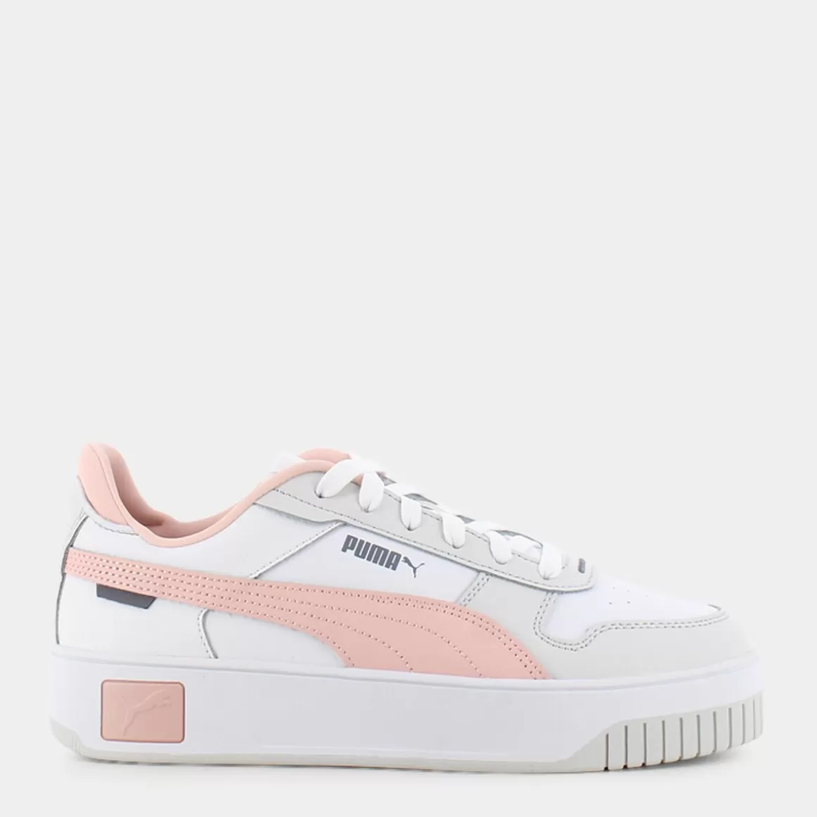 Clearance PUMA 389390 Carina Street White-Rose Dust-Feather Gray - Sportive Bianco