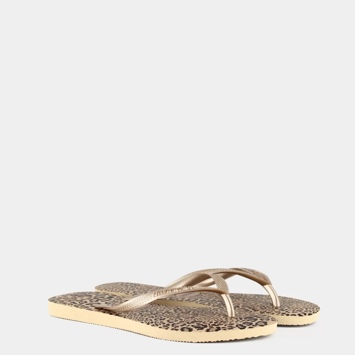 Online HAVAIANAS 4103352W Slim Sand Grey/Golden - Infradito Beige