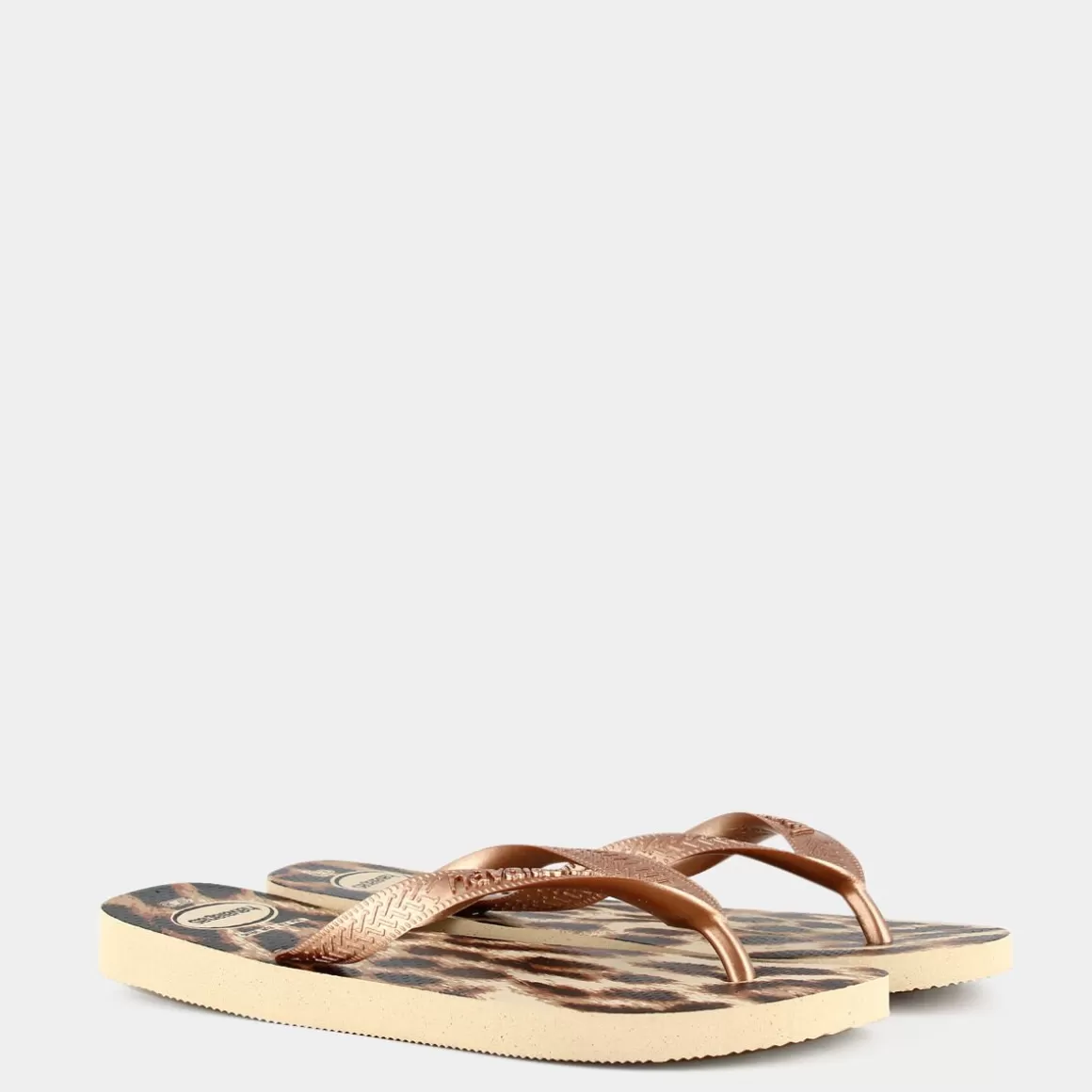 Online HAVAIANAS 413292W Top Animals Sand/Grey/Rose/Rose - Infradito Beige