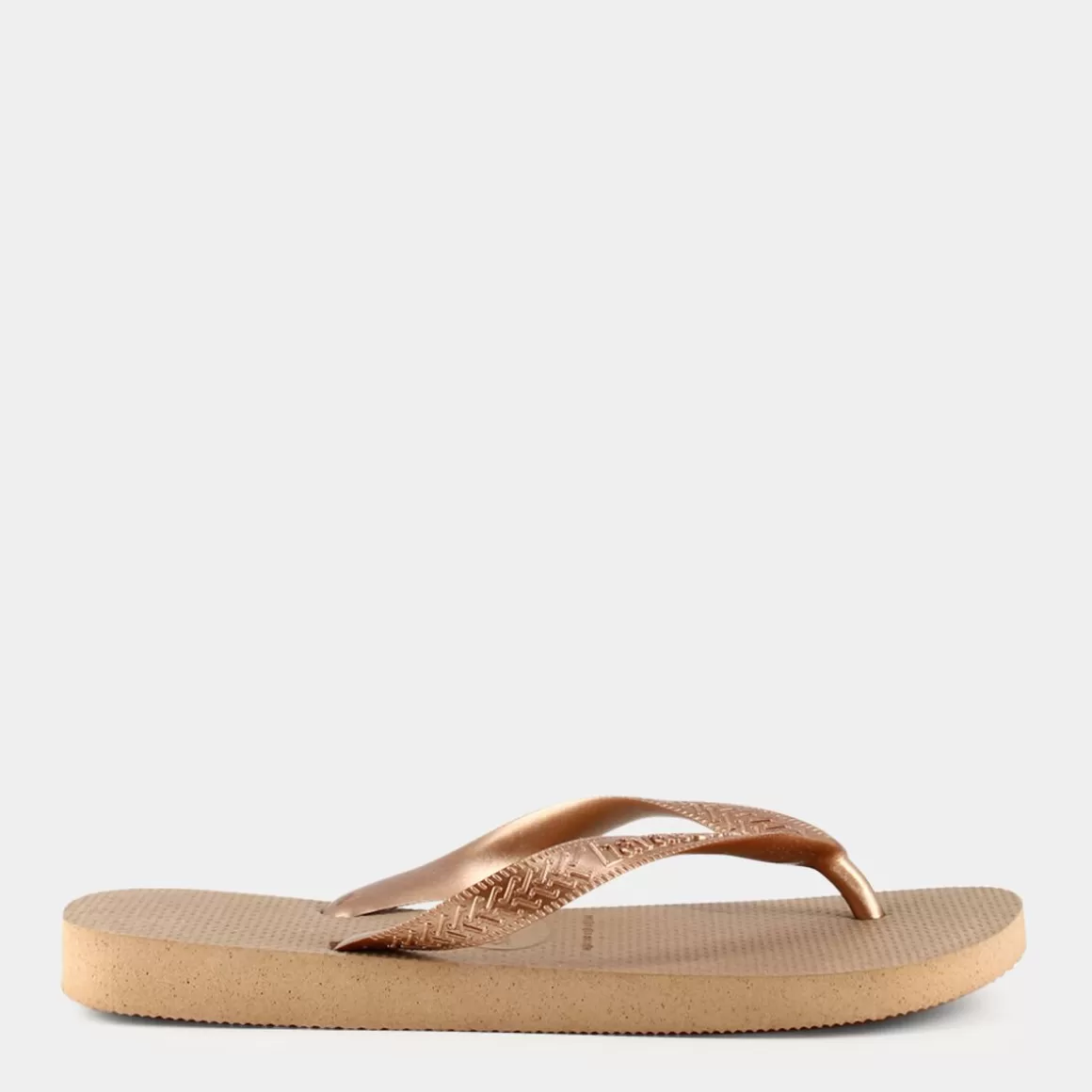 Shop HAVAIANAS 4137428W Top Tiras Rose/Gold - Infradito Oro