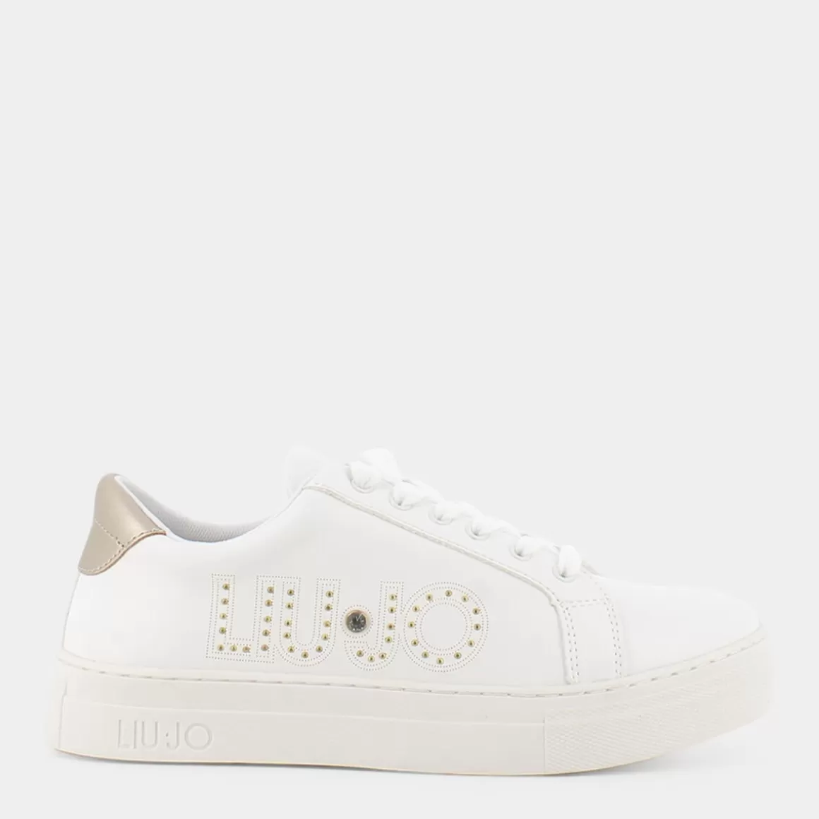 Online LIU-JO 4A3703 Alicia White/Gold - Sneakers Bianco