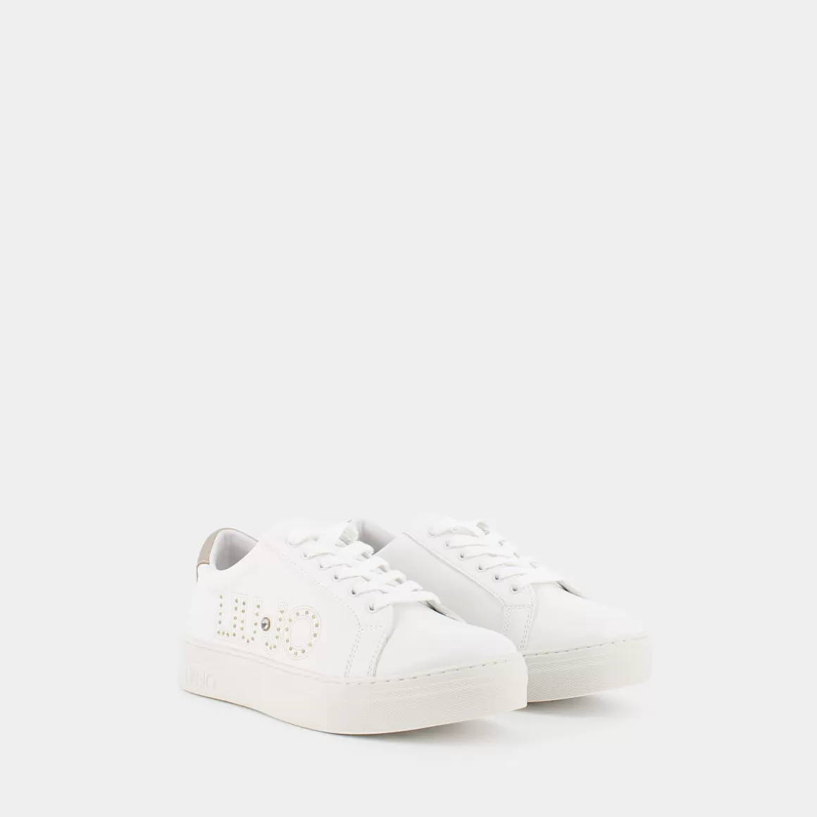 Online LIU-JO 4A3703 Alicia White/Gold - Sneakers Bianco