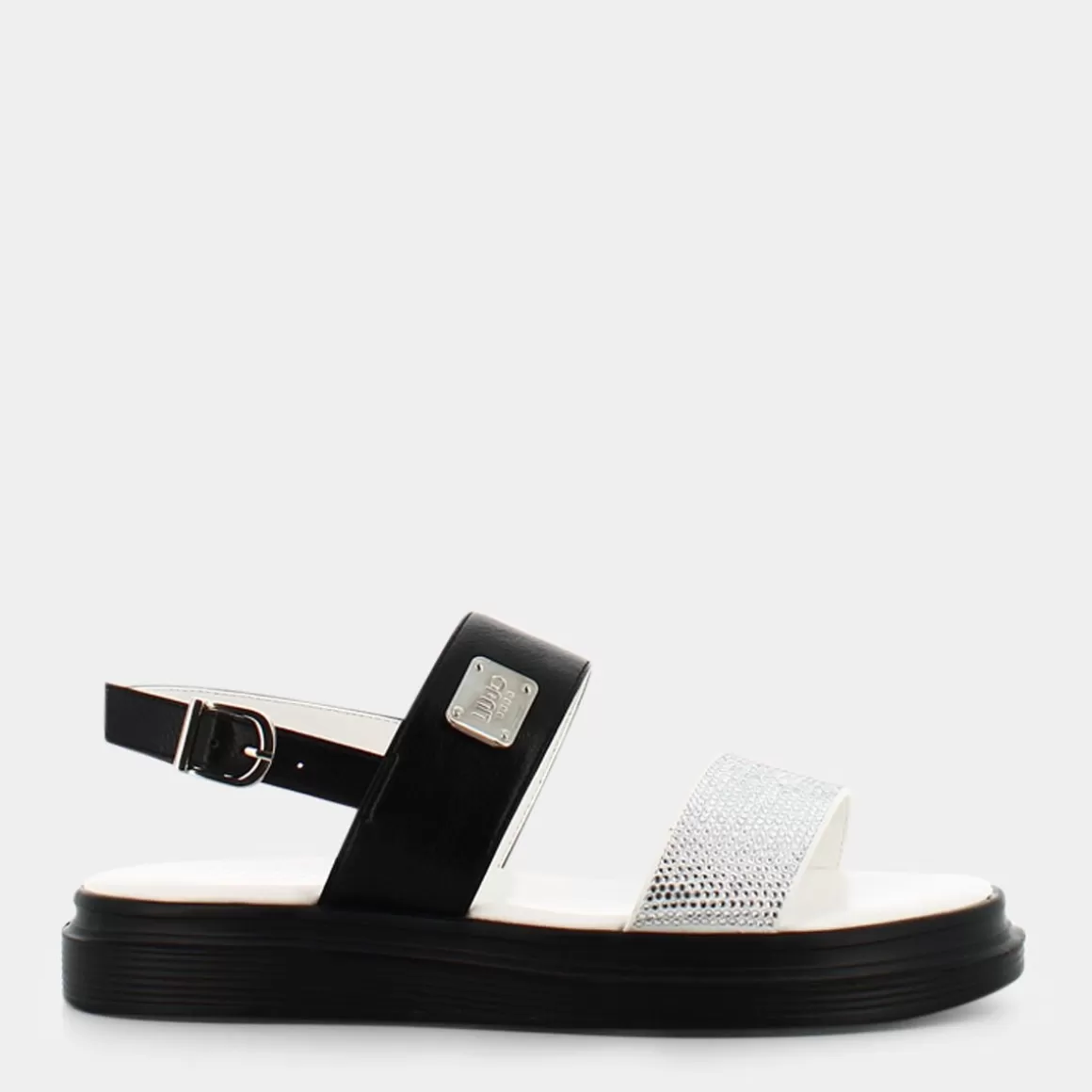 Flash Sale LIU-JO 4A3725 Marty Black/White - Sandali Nero