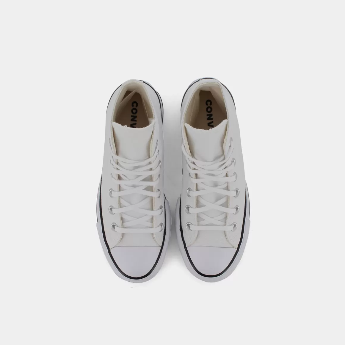 Best CONVERSE 560846C Chuck Taylor All Star Platform White/Black/White - Sportive Bianco