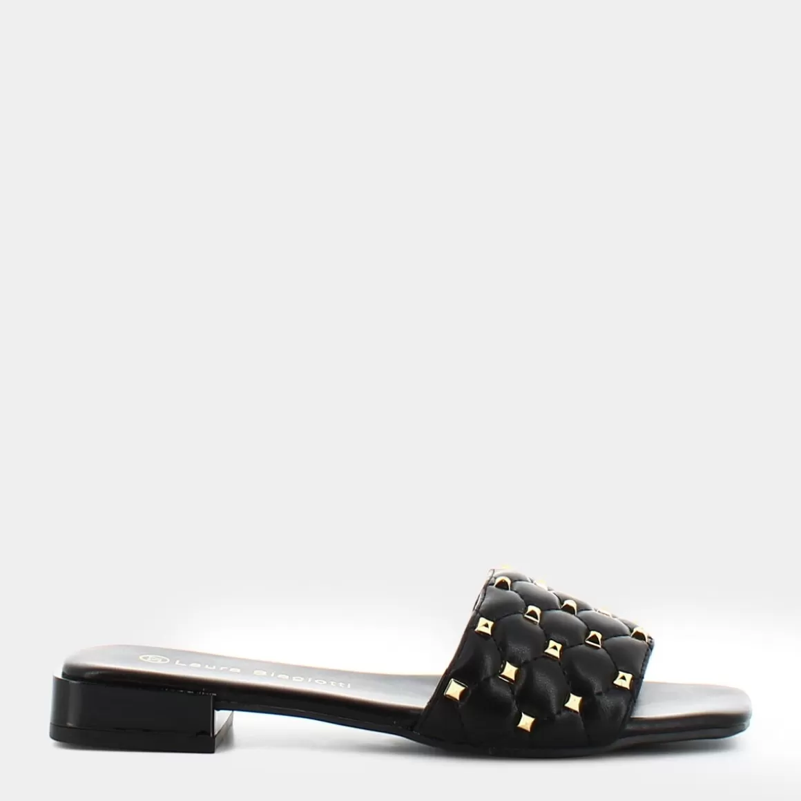 Cheap LAURA BIAGIOTTI 7556 Calf Sandali Nero