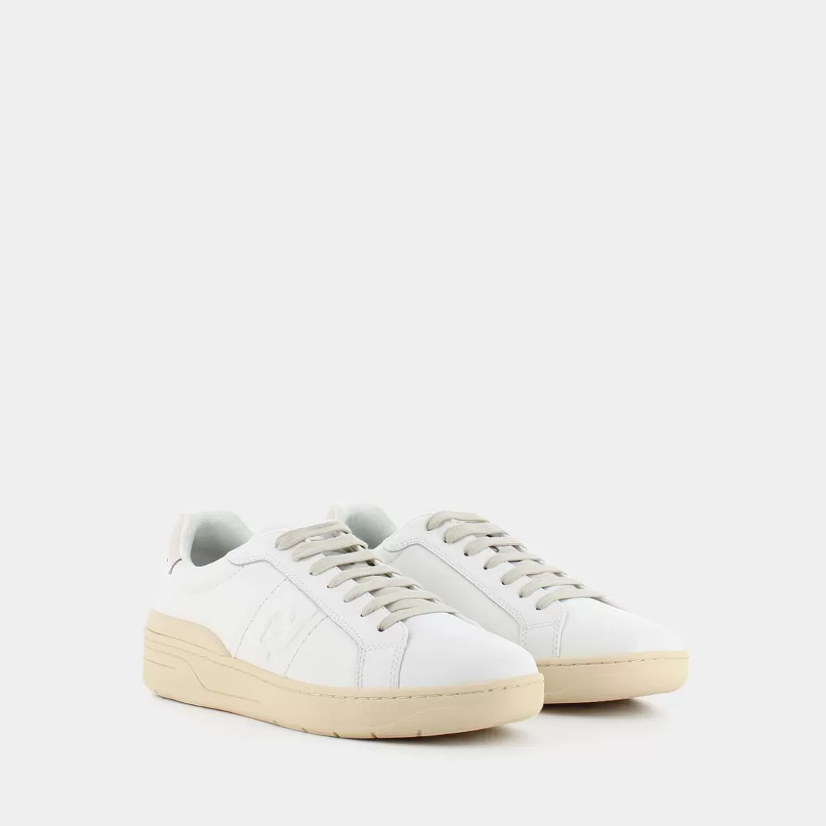 Outlet LIU-JO 7B3003 Walker 02 White/Off White - Sneakers Bianco