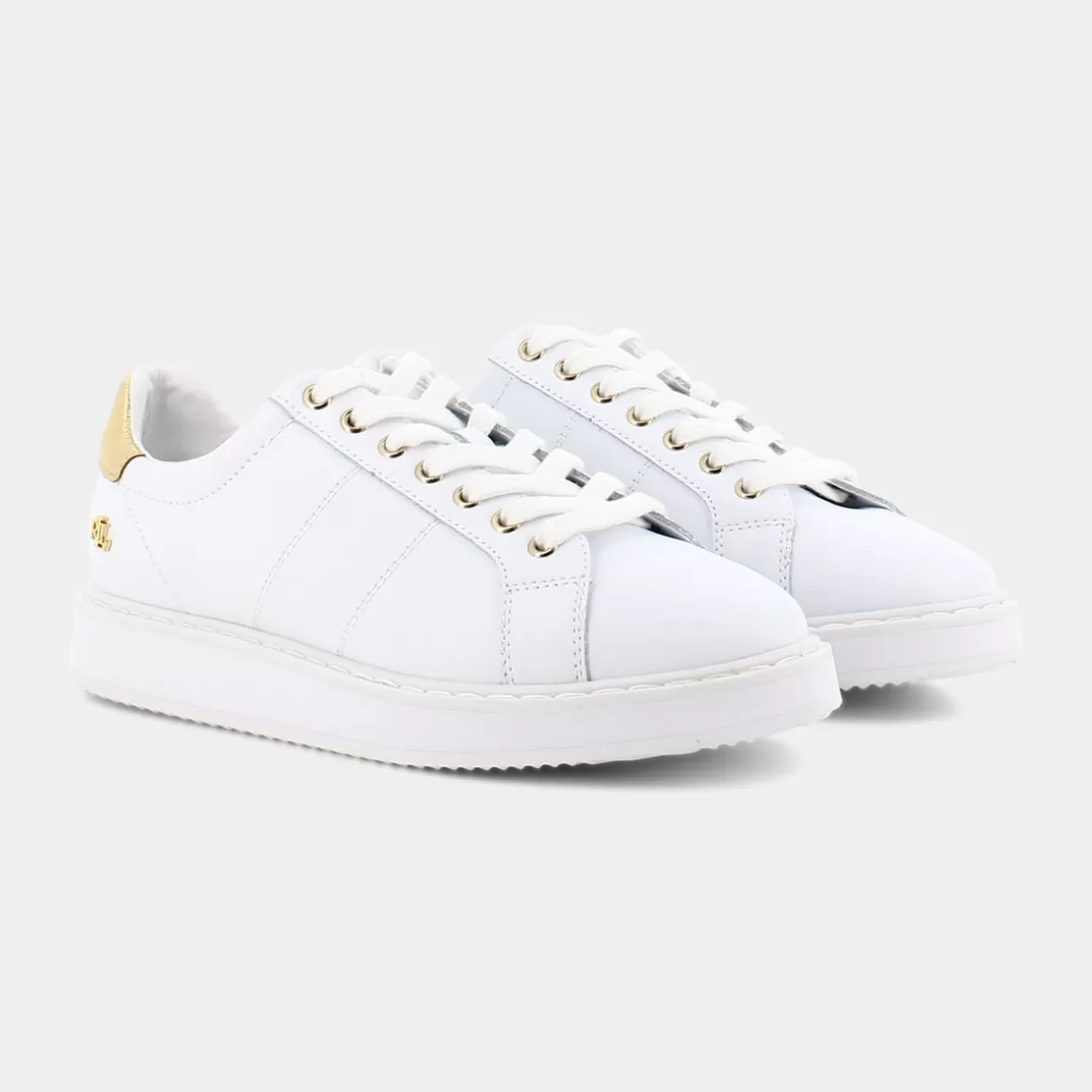 Cheap LAUREN RALPH LAUREN 802821066001 Angelin Sneakers Bianco