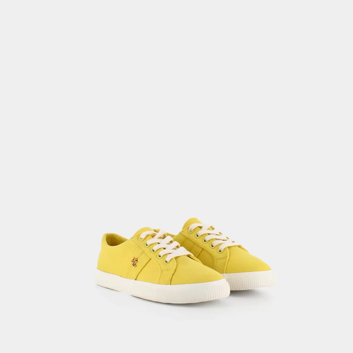 Sale LAUREN RALPH LAUREN 802891459 Janson Ii Sneakers Giallo