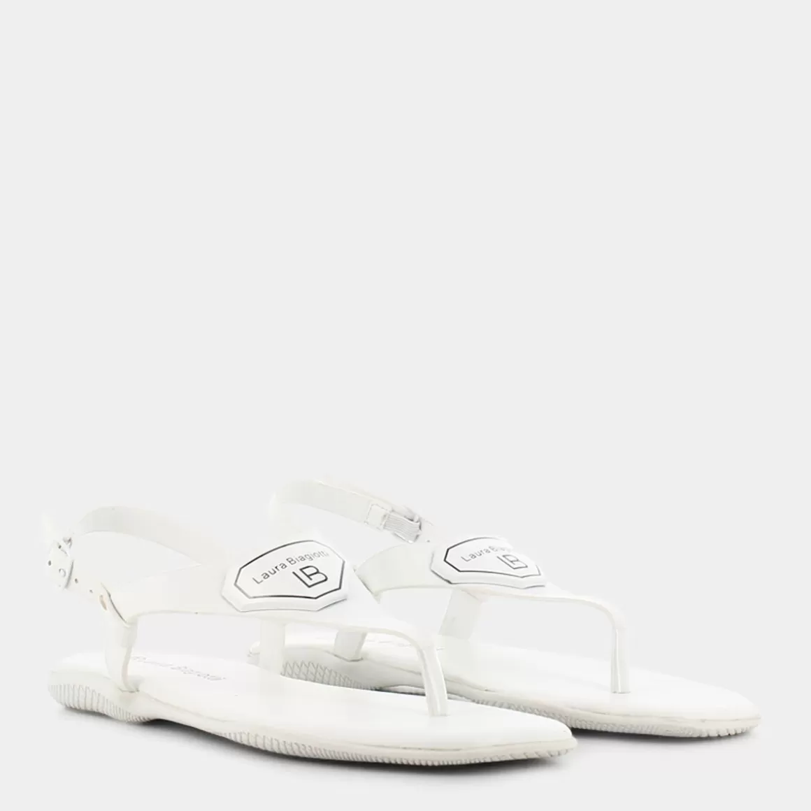 Flash Sale LAURA BIAGIOTTI 8040 Vivin Sandali Bianco