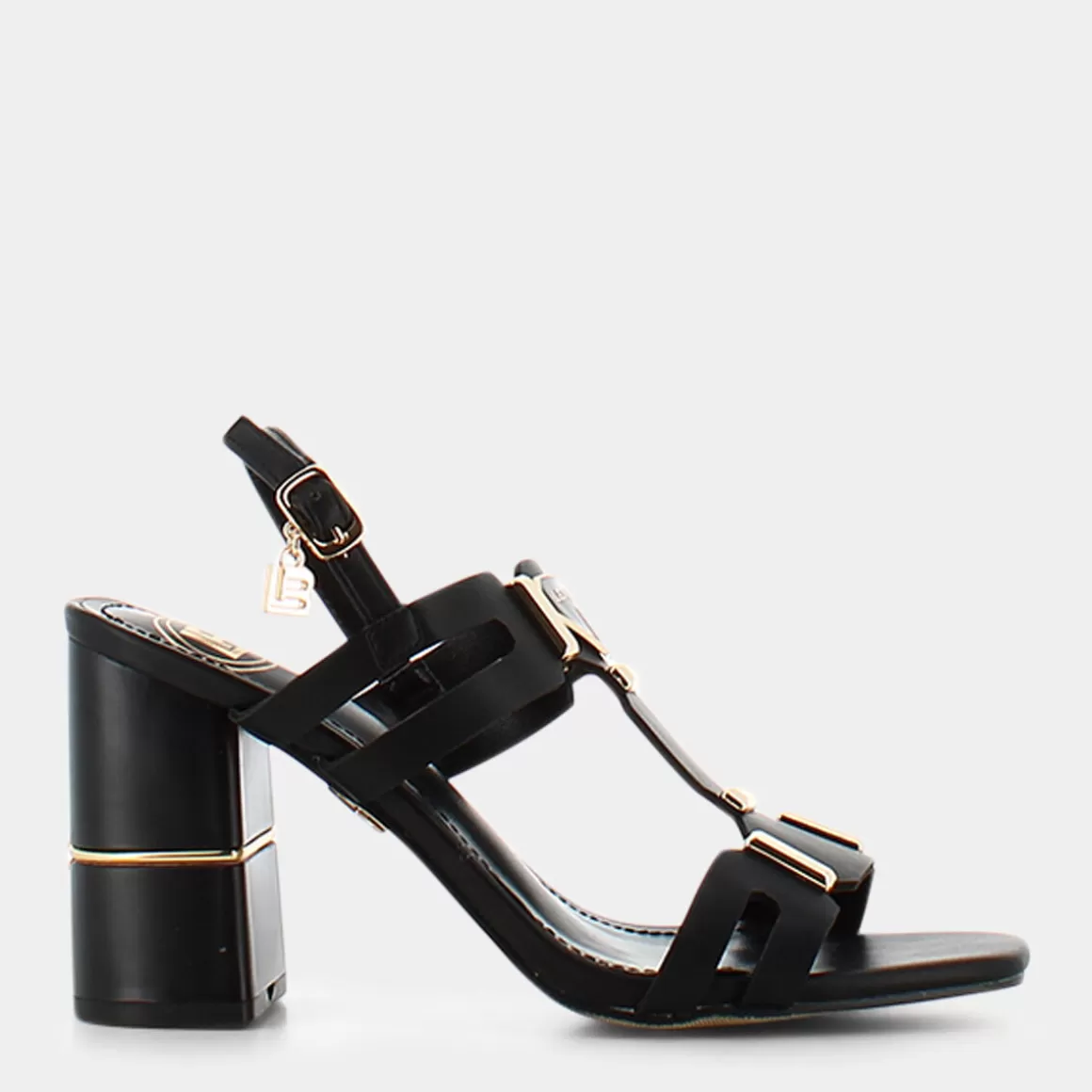 Outlet LAURA BIAGIOTTI 8108 Calf Sandali Nero