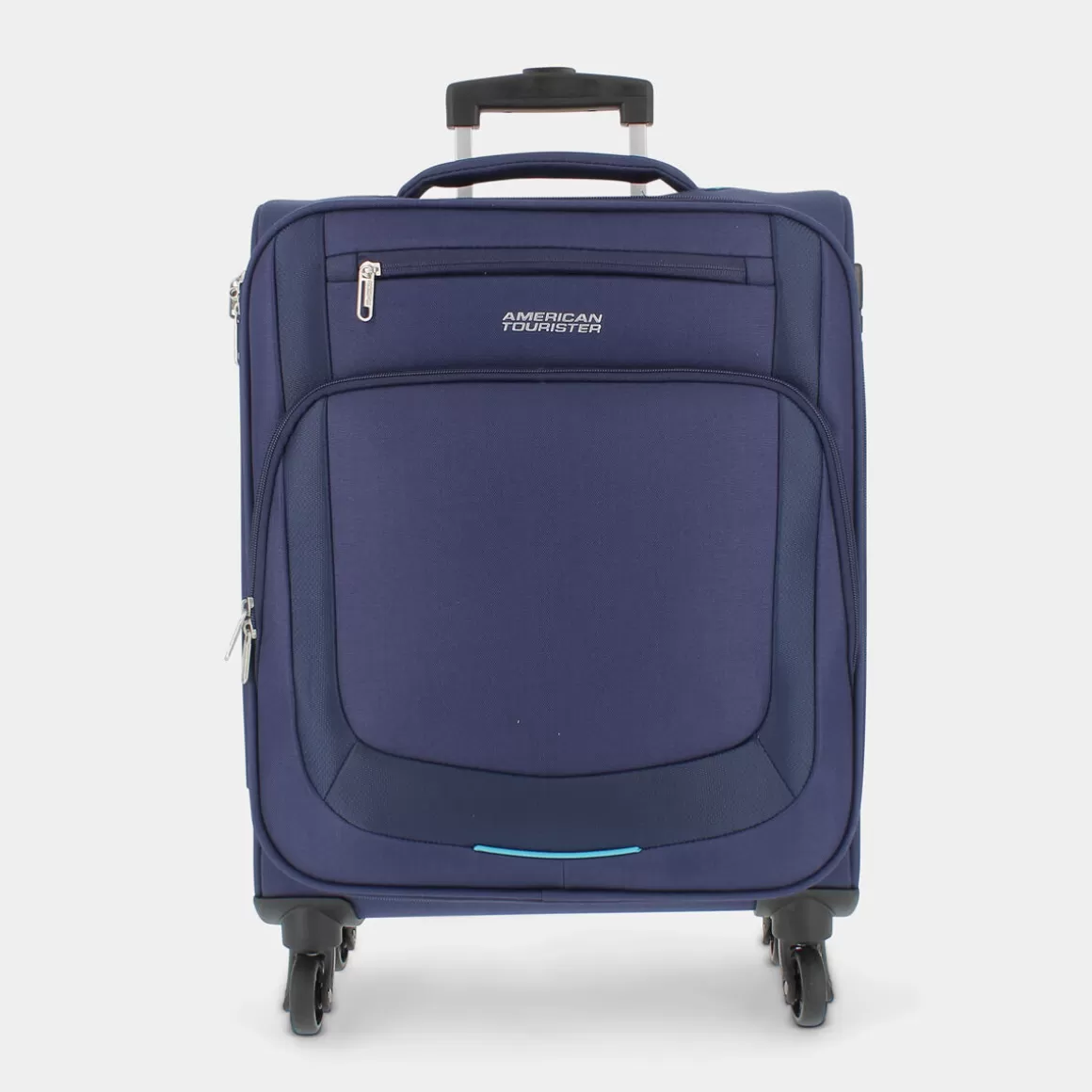 Clearance AMERICAN TOURISTER 87G011903 Summer Dark E/Light E - Trolley Medio Blu