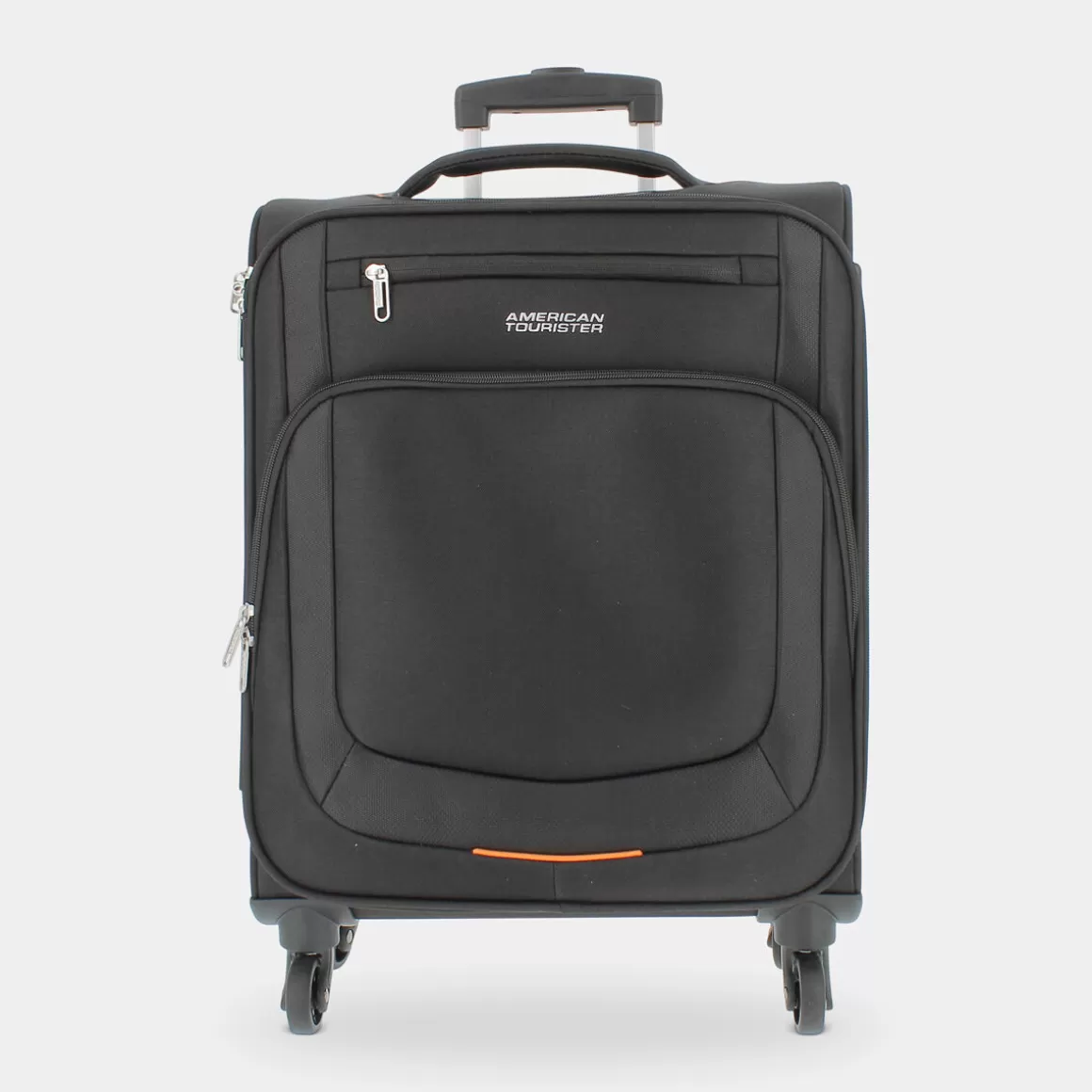 Hot AMERICAN TOURISTER 87G019903 Summer Black/Orange - Trolley Medio Nero