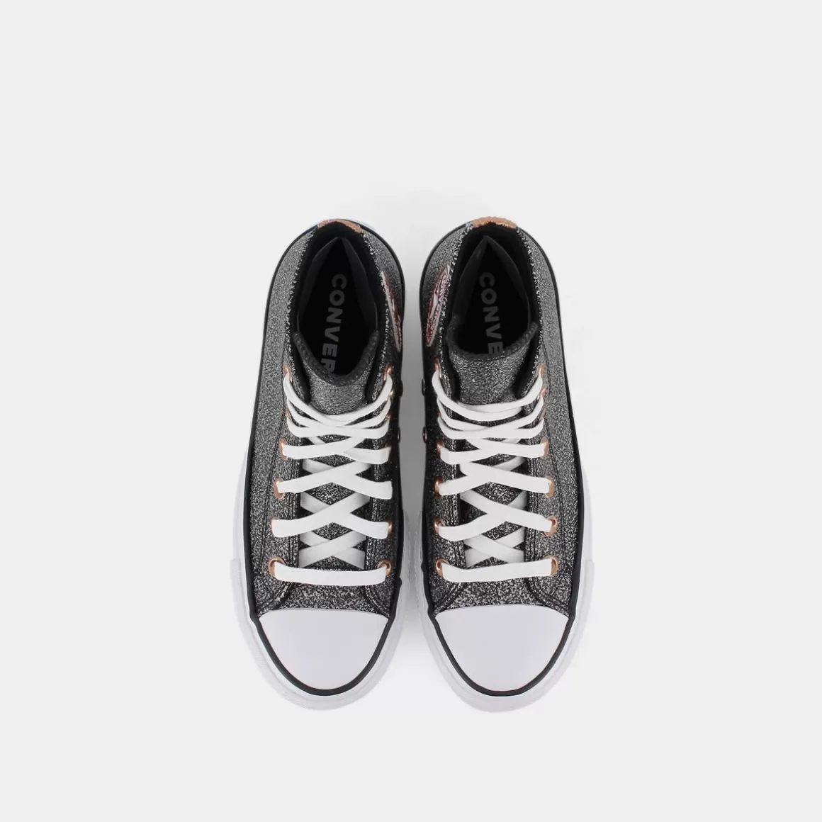 Clearance CONVERSE A01301C Chuck Taylor All Star Lift Black/Copper/White - Sportive Nero
