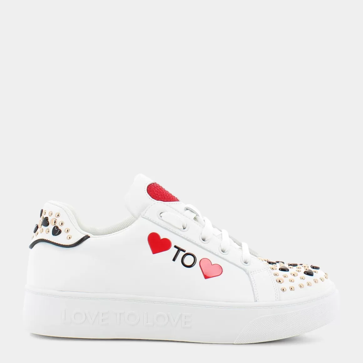 Outlet LOVE TO LOVE Ac3 Sneakers Bianco