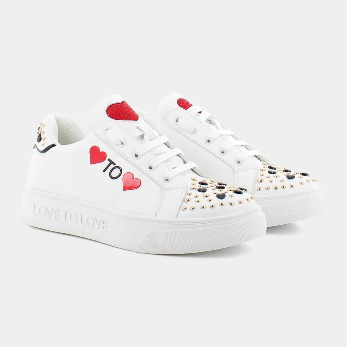 Outlet LOVE TO LOVE Ac3 Sneakers Bianco