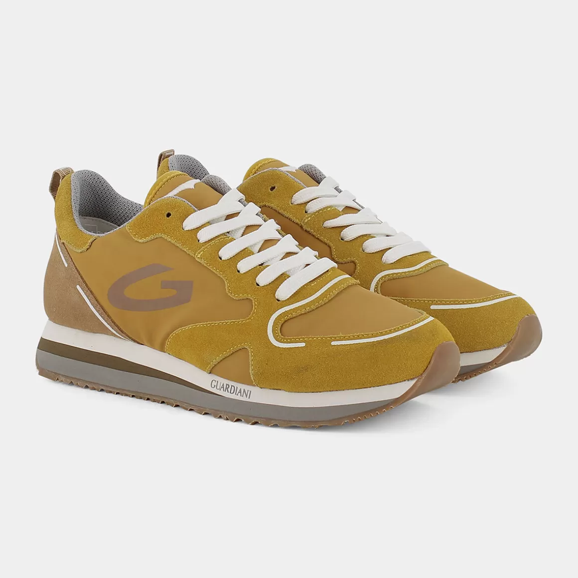 Discount GUARDIANI Agm008805 Wen Sneakers Giallo