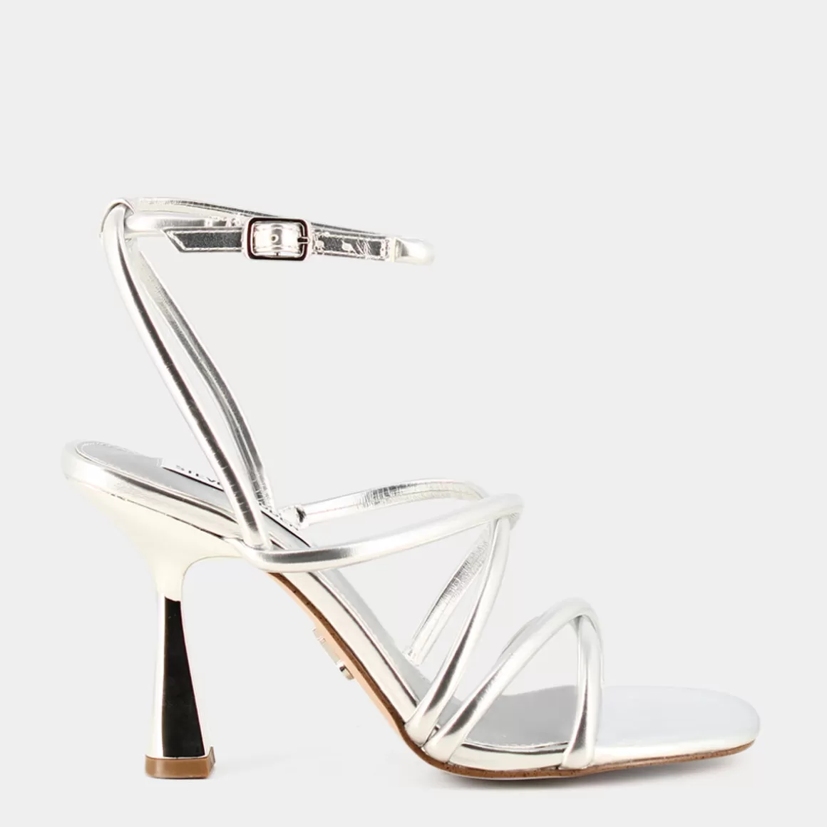 Shop STEVE MADDEN At-Last Silver - Sandali Argento