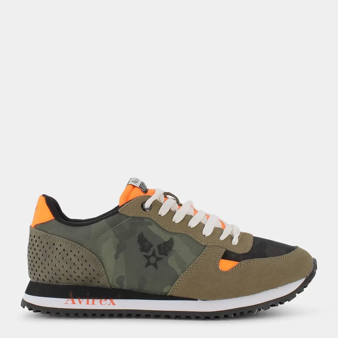 Hot AVIREX Av11M60619 Launch Green Camo - Sneakers Verde