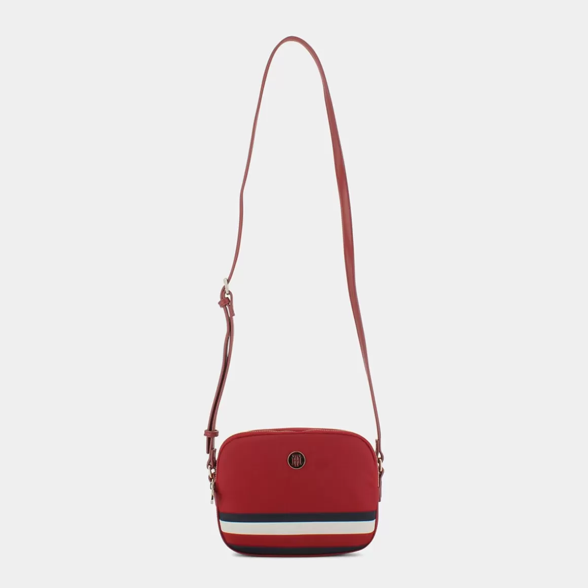 Shop TOMMY HILFIGER Aw0Aw10440-Xit Poppy Borse Rosso