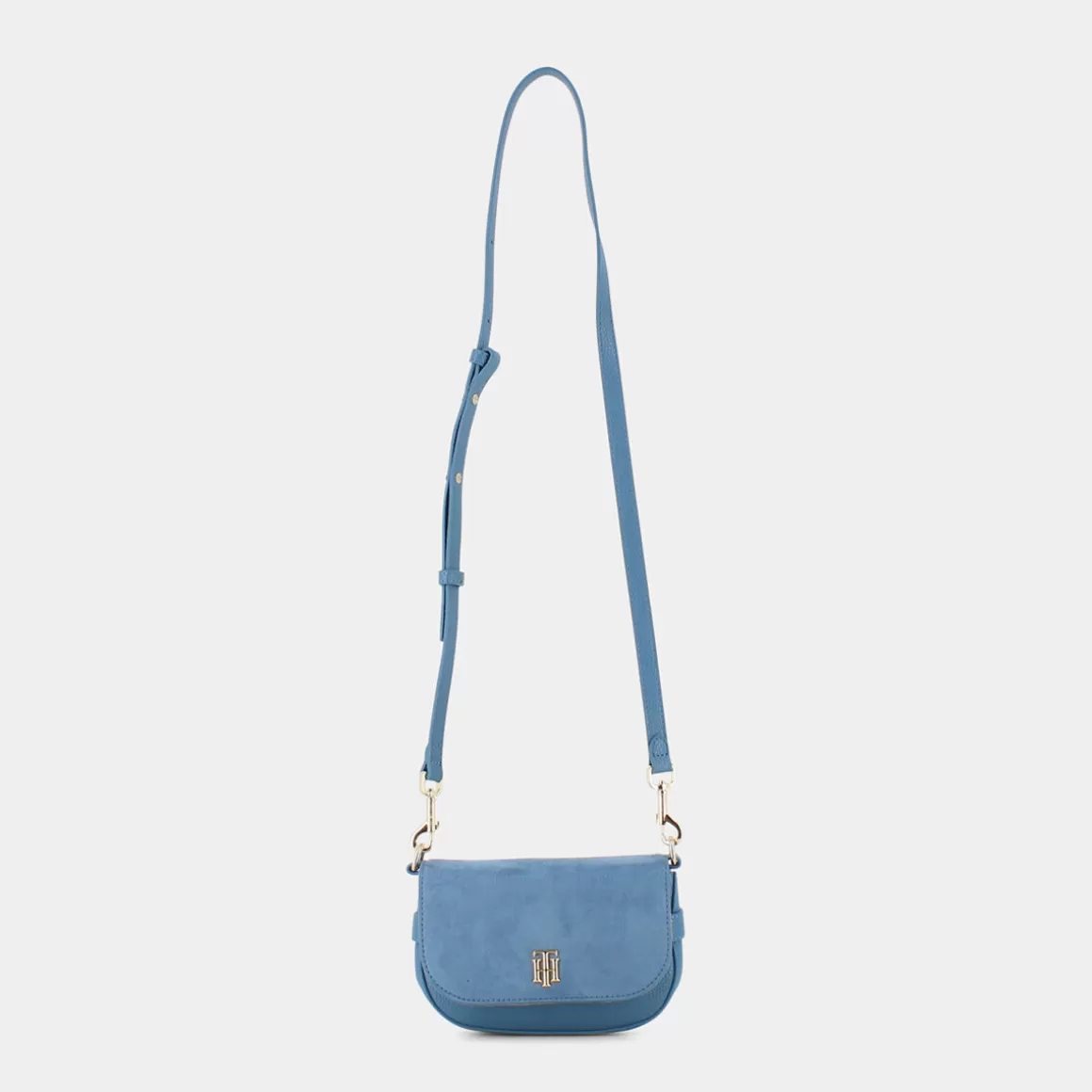 Clearance TOMMY HILFIGER Aw0Aw10949C2Q Joy Celeste - Tracolle Azzurro