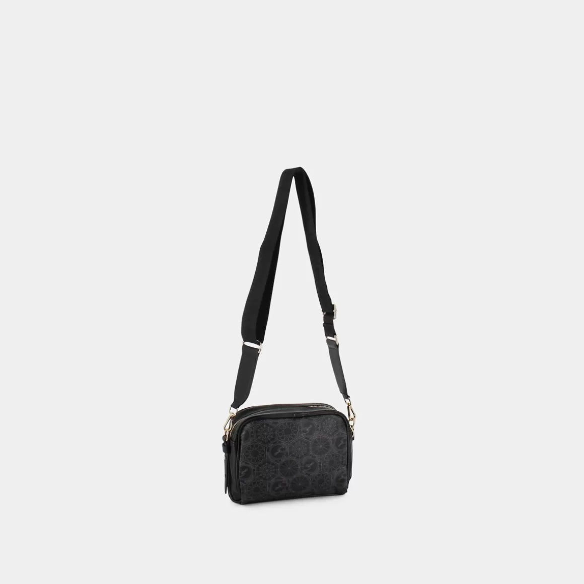 Shop GATTINONI Bentd8045Wzt005 Teodosia Crossbody Grey - Tracolle Nero